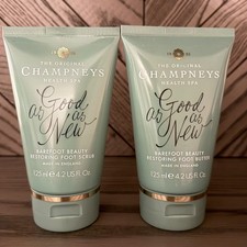 2 Champneys Barefoot Beauty Restoring Foot Scrub 125 ml x 2 Brand New