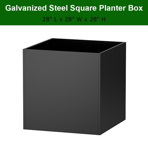 28x28x28 inch large metal - inch,