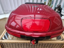 Honda top box pannier red luggage case