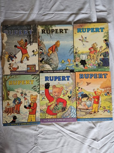 Rupert daily express annuals - rupert:,