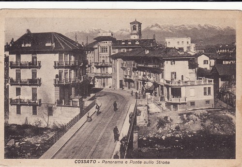 Cossato panorama and bridge - #cossato:,