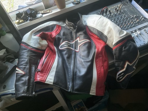 Alpinestars leather jacket - alpinestars,