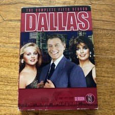 Dallas: The Complete Fifth Season (DVD, 5-Disc Set) DVD complete in vgc