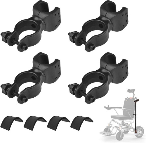 4pcs black walking stick - black,