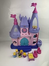 Fisher Price Little People Disney Castle - Lights And Sounds + Princess Figures