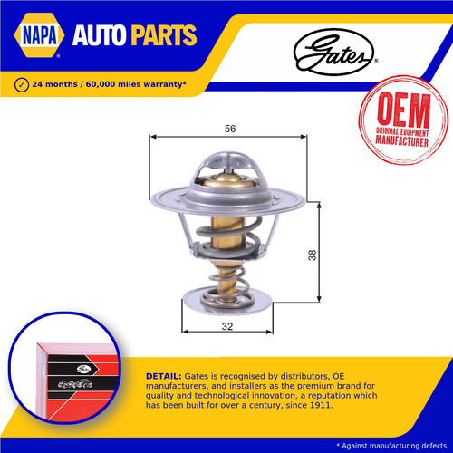 Coolant thermostat fits - thermostat, lancia