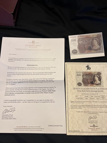 The platinum jubilee banknote - the,