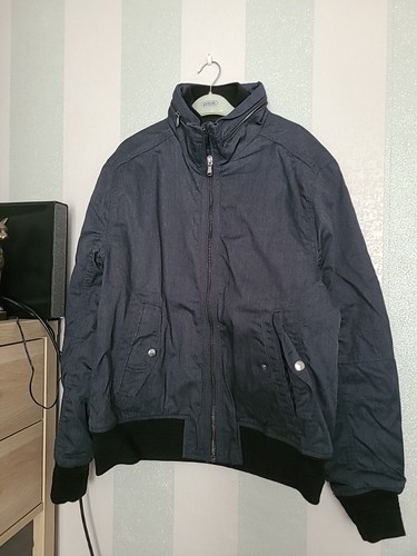 Bomber jacket blue men - blue, men's