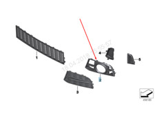 BMW 5 F10 Front Left Fog Light