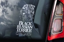 Black Russian Terrier Sticker