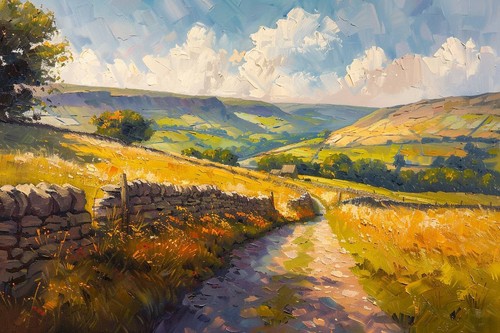 Yorkshire dales landscape - yorkshire,