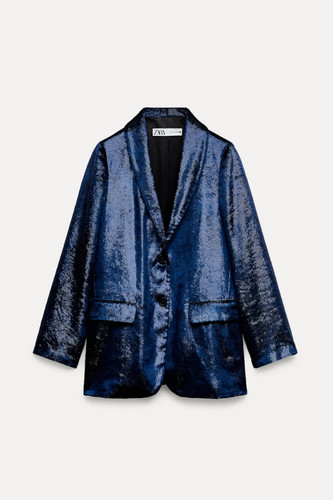 Zara velvet blazer with - zara,