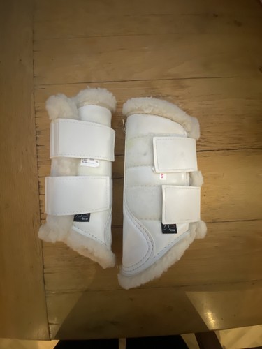 Hkm equestrian white - equestrian, sheepskin