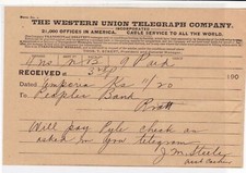 U.S. The Western Union