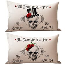 Personalised Skull Cushion