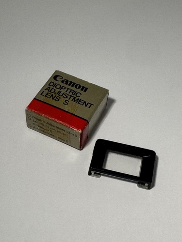 Canon dioptric adjustment lens - canon,