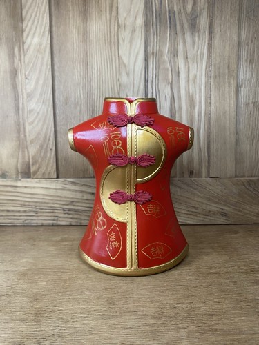 Chinese dress vase - chinese, gold