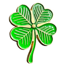Shamrock Irish Badge Celtic