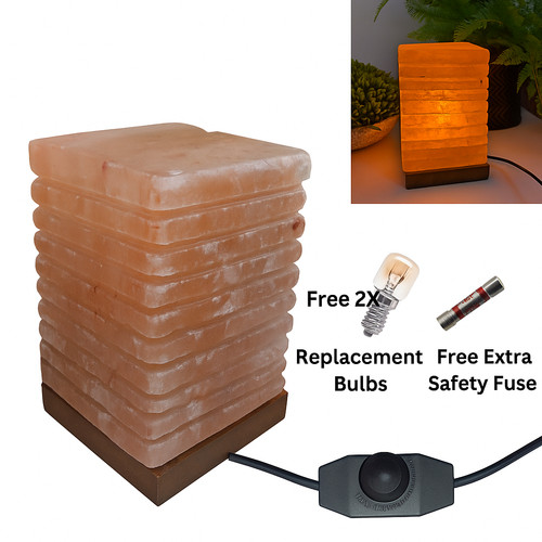Himalayan salt lamp - himalayan, with