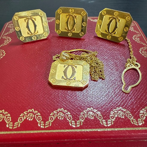 Cartier cuffs cufflinks tie - cuffs,