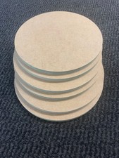 8"    200mm Wooden Pottery Wheel Bats – 6 Pack, 9mm Thick for Clay