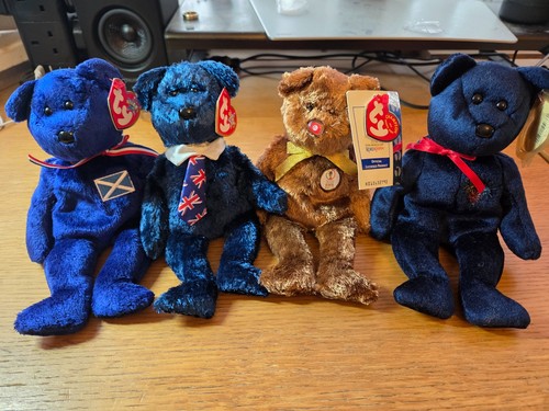 Beanie babies teddy - beanie,