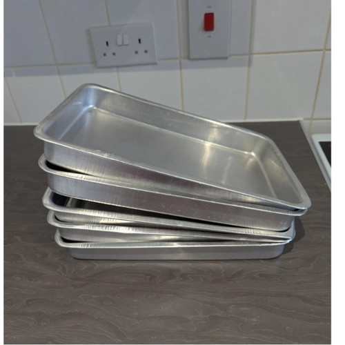 Aluminium rectangular baking - aluminium,