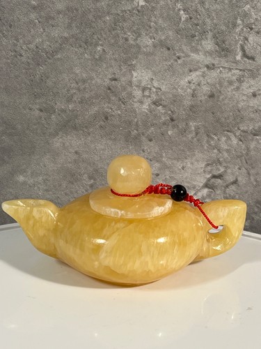 Vtg hand carved yellow - vtg,