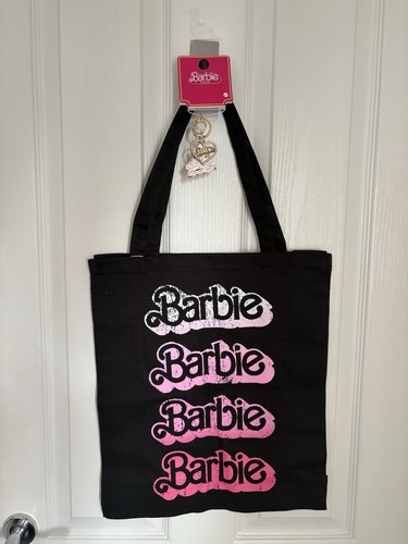 Barbie tote keyring gift set - &,