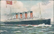 RMS Lusitania Ocean Liner