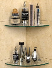 2-Pack Glass Corner Shower