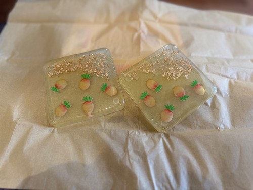 Handmade resin coasters - handmade,