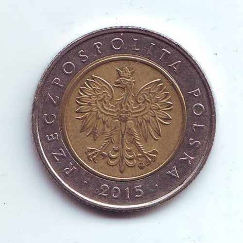 Poland zlotys 2015 - -, 5