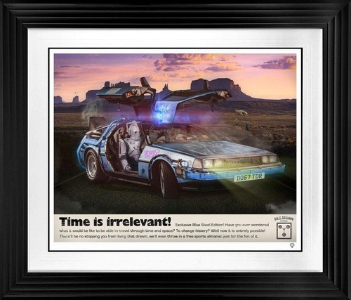 Time lord adams framed - time, by