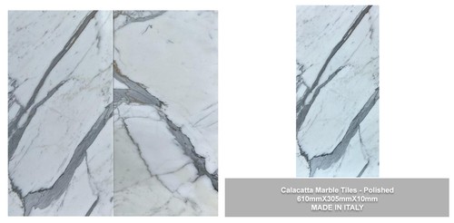 Italian calacatta marble - calacatta, tiles