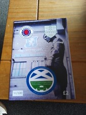 Rangers B v University Of Stirling 8/4/2023 Rangers Fan Edition Programme 