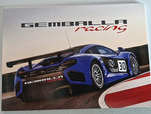 Autograph card gemballa - autograph, racing