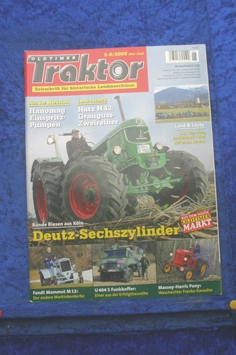 Classic tractor 08 deutz - tractor, 5-6/08