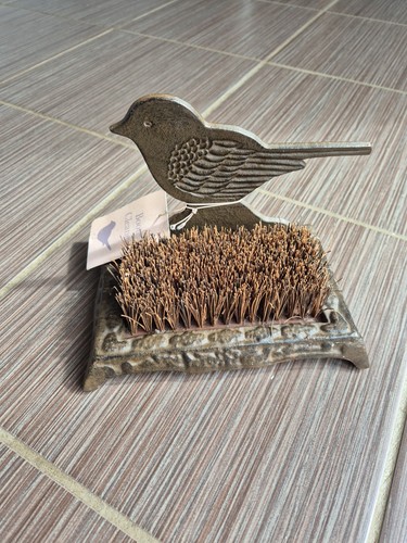Cast iron bird boot welly - cast,