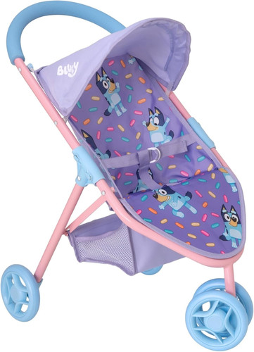 Bluey jogger dolls - bluey, pram