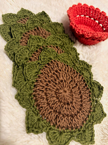 Handmade crochet succulent - handmade,
