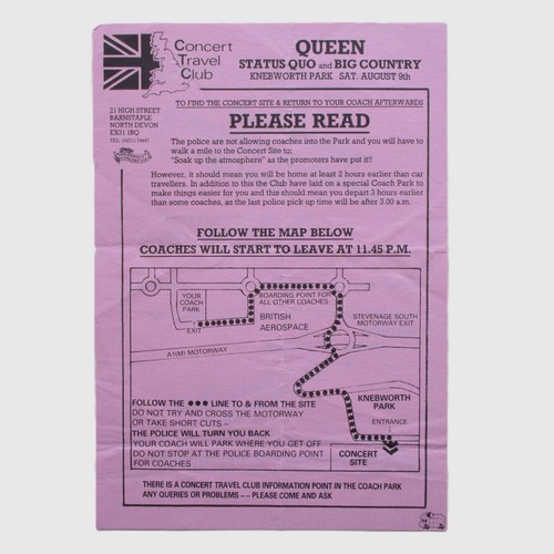 Queen status quo knebworth - +,