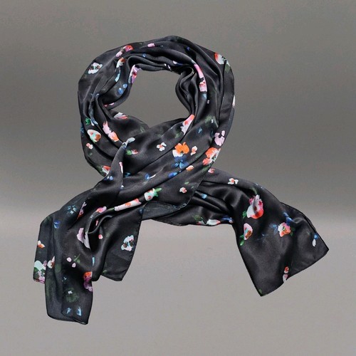 Jigsaw silk floral scarf - jigsaw,
