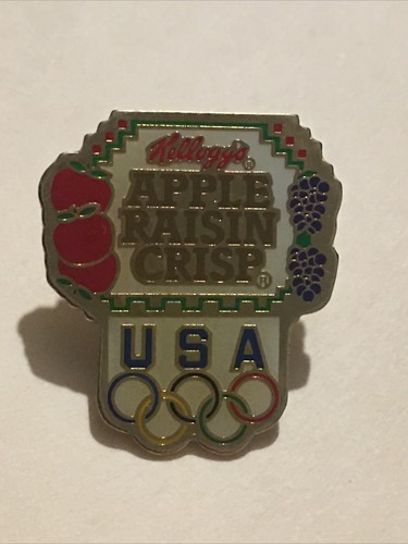 Olympic pin kelloggs cereal - pin,