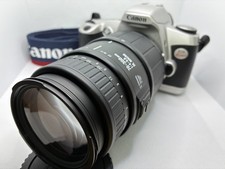 ex4 Canon EOS Kiss 35mm SLR Film Camera+SIGMA70-300mm F4-5.6 DL MACRO lens japan