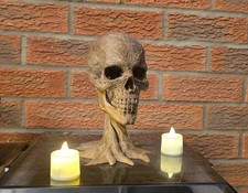 Etched looking patterned Skull