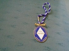 2005 - 2006 SEASON - CHELTENHAM RACECOURSE FULL MEMBER HORSE RACING ENAMEL BADGE