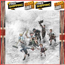 1/35 Kids 9 people, Resin