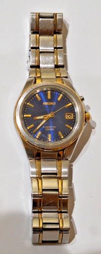 Seiko men kinetic watch 38mm - kinetic,