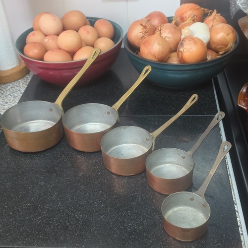 Antique tin lined brass - tin,